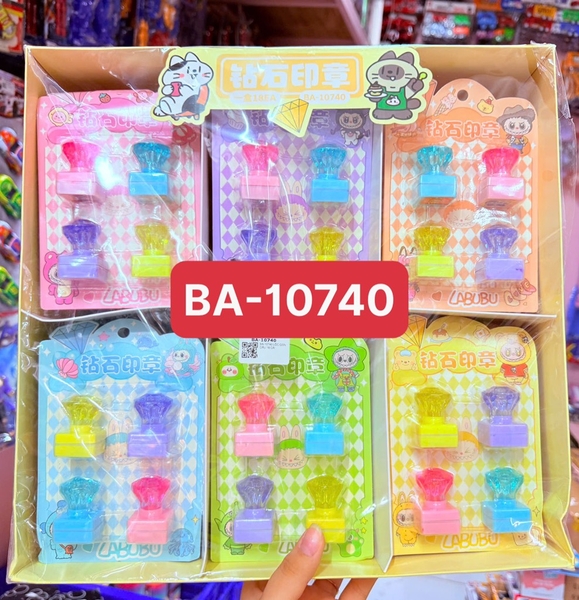 BA-10740 LỐC CON DẤU 18 CÁI