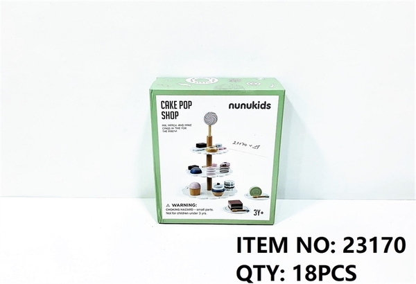 23170  HỘP KỆ TRƯNG BÀY BÁNH KEM 3 TẦNG