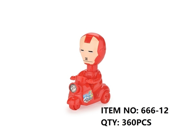 666-12  TÚI XE VESPA SIÊU NHÂN NGƯỜI SẮT TRỚN (OPP)