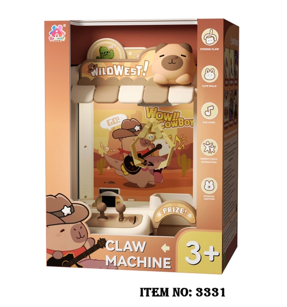 3331  HỘP MÁY ĐIỀU KHIỂN GẮP THÚ NHỒI BÔNG PIN CHUỘT LANG NƯỚC