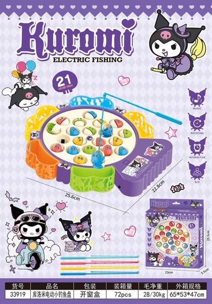 33919  HỘP CÂU CÁ PIN 21C SANRIO