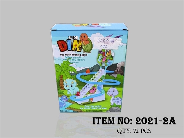2021-2A  HỘP LEO THANG KHỦNG LONG PIN
