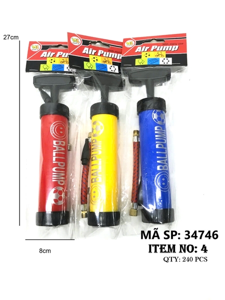34746  TÚI ỐNG BƠM 1 VÒI, 1 KIM, ỐNG NỐI (OPP)