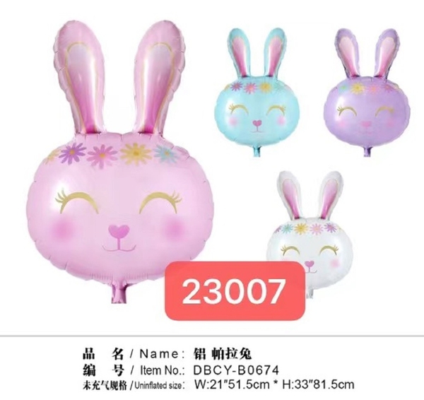 23007C  TÚI 10C BÓNG PHAO THỎ