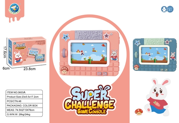 3603A  HỘP TRÒ CHƠI MARIO VƯỢT CHƯỚNG NGẠI VẬT PIN