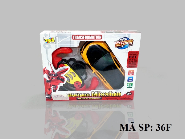 36F HỘP XE HƠI ĐK CÓ SẠC BIẾN HÌNH ROBO (VÔ LĂNG) 1:18 (382)