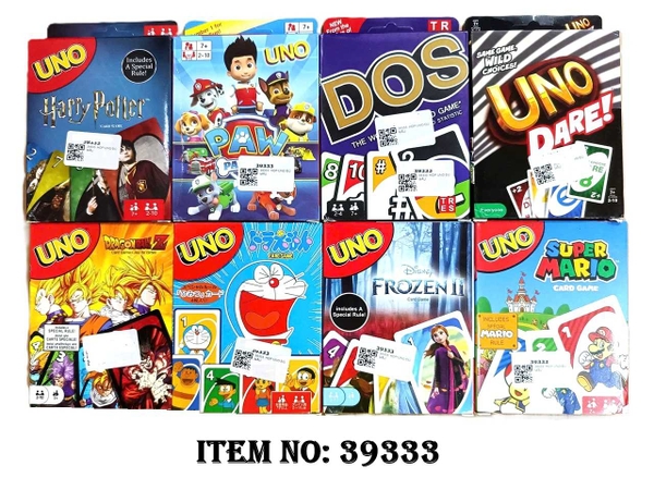 39333  HỘP UNO ĐỦ MẪU
