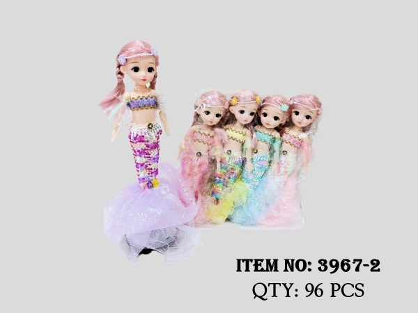 3967-2  TÚI BABY NGƯỜI CÁ KHỚP PIN XOAY (LỒNG ĐÈN) (TÍNH CÁI)