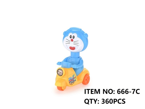 666-7C  TÚI XE VESPA DOREMON TRỚN (OPP)