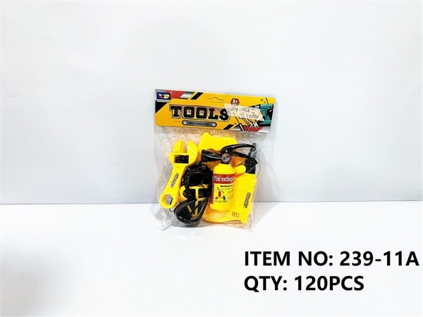 239-11A  TÚI KỀM BÚA KHOAN, CƯA, BÌNH CHỮA CHÁY, MẶT NẠ, MỎ LẾCH (PVC) VÀNG   Tools