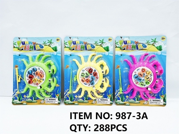 987-3A  VỈ CÂU CÁ CÓT CUA 8C   987-1, 987-2, 987-4, 987-5
