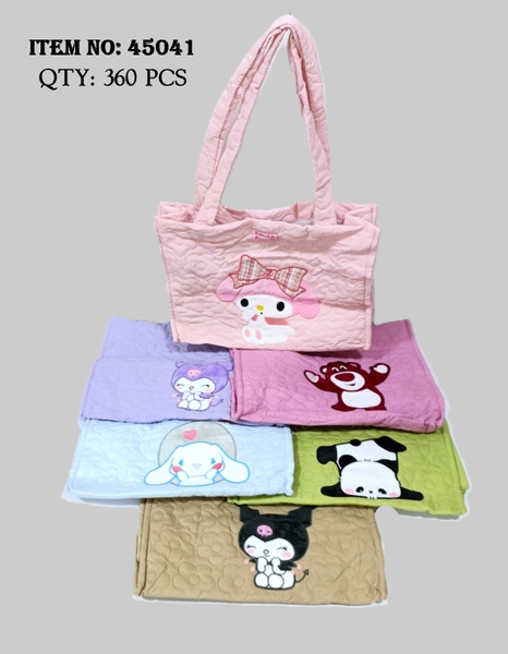 45041  GIỎ XÁCH VẢI SANRIO ĐỦ MẪU