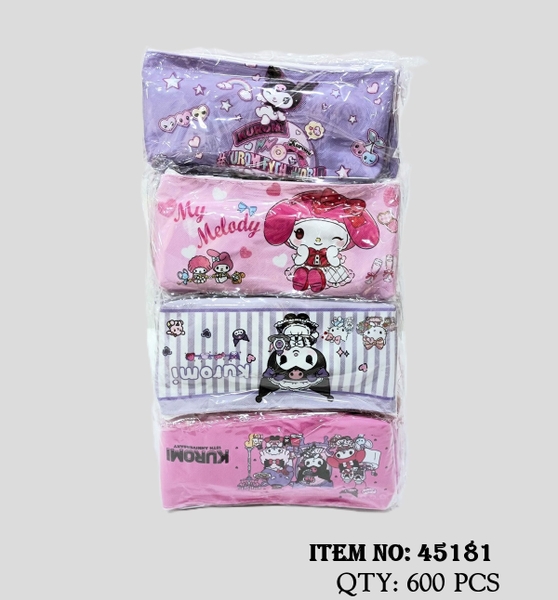 45181  TÚI ĐỰNG BÚT VIẾT SANRIO ĐỦ MẪU