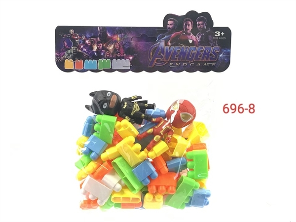 696-8  TÚI RÁP + 2C AVENGER (PVC)