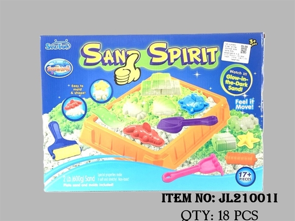 JL21001I  HỘP ĐẤT SÉT CÁT NẶN 2 TÚI 600G THÚ BIỂN