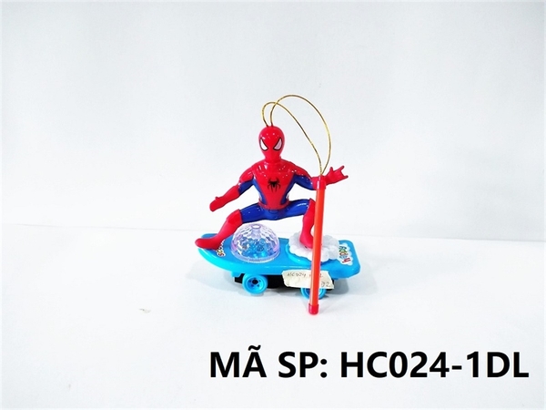 HC024-1DL  SIÊU NHÂN NHỆN TRƯỢT VÁN (LỒNG ĐÈN)