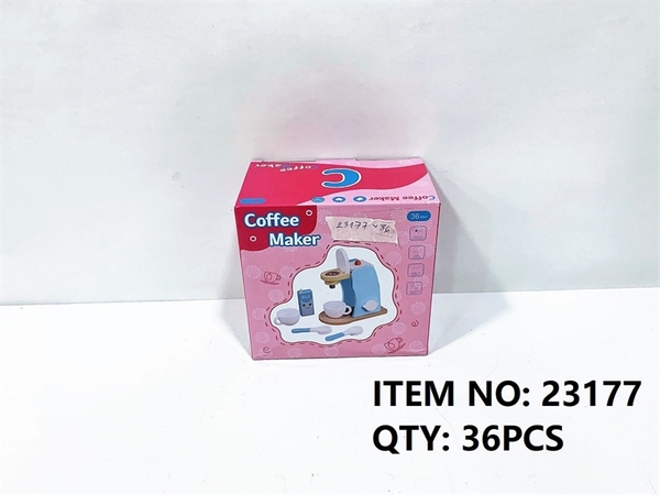 23177  HỘP BẾP MÁY PHA CÀ PHÊ GỖ