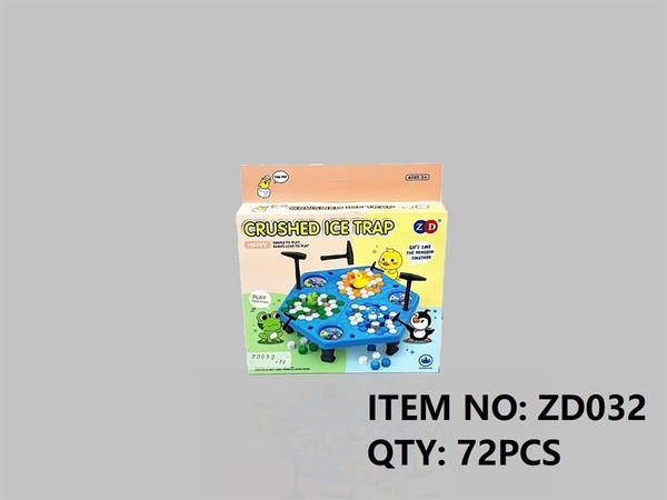 ZD032  HỘP TRÒ CHƠI ĐẬP BĂNG 3 IN 1 CHIM CÁNH CỤT, VỊT, ẾCH   ZD-032