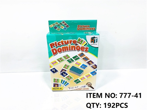777-41  HỘP DOMINO TRANH 24 MIẾNG