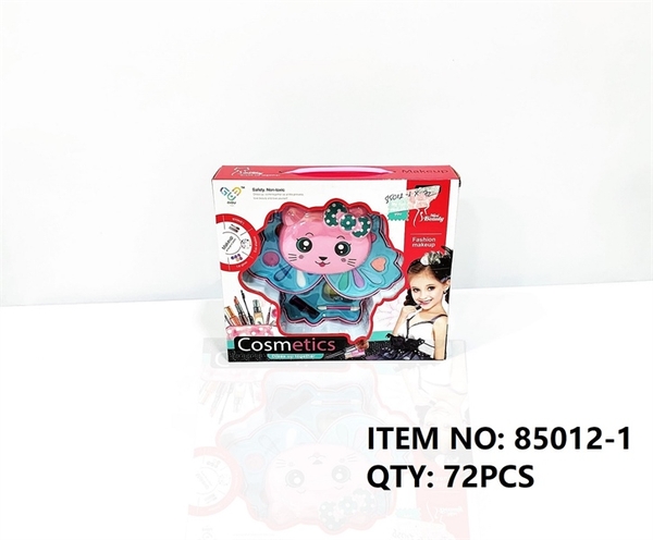 85012-1  HỘP PHẤN TRANG ĐIỂM MÈO KITTY 3 TẦNG   Cosmetic   85012-1 -2 -3 -4 -5 -6