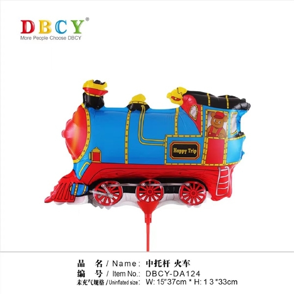 DA124  BÓNG PHAO HÌNH XE LỬA (TÚI 20C)