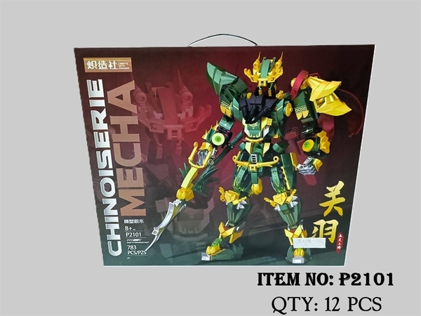 P2101  HỘP LOGO RÁP MÔ HÌNH CHINOISERIE MECHA 783 MIẾNG