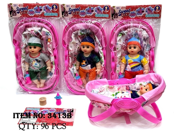 3413B  TÚI NÔI BÉ TRAI (PVC)