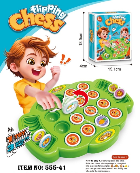 555-41  HỘP TRÒ CHƠI LẬT HÌNH TÌM CẶP GIỐNG NHAU