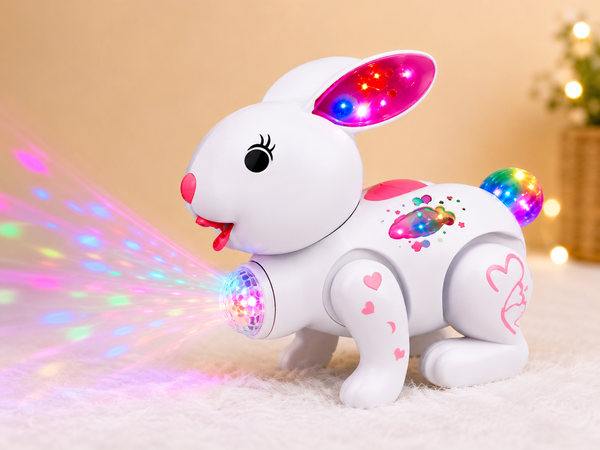 LD-5945B LỒNG ĐÈN THỎ PIN NHẠC ĐÈN Rabbit (THÚ PIN)