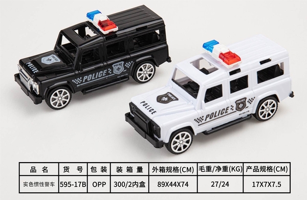 595-17B  TÚI XE JEEP CẢNH SÁT TRỚN (OPP)