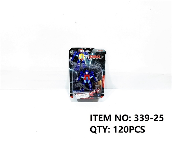 339-25  VỈ RÁP ROBO BIẾN HÌNH XE ĐUA