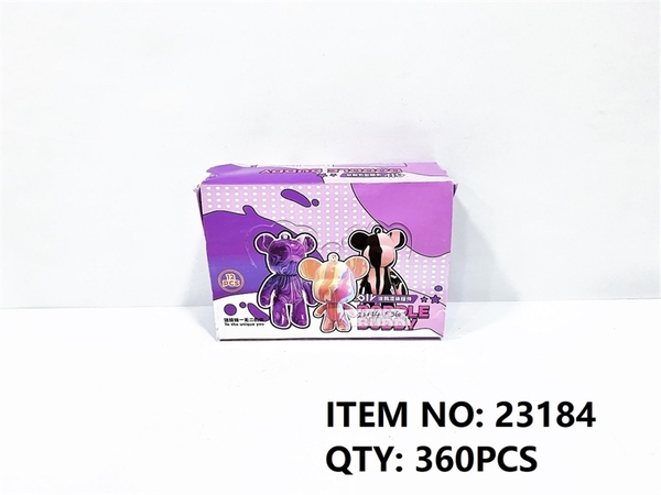 23184  HỘP TÔ TƯỢNG GẤU BRICK MÓC KHÓA HỘP 12C