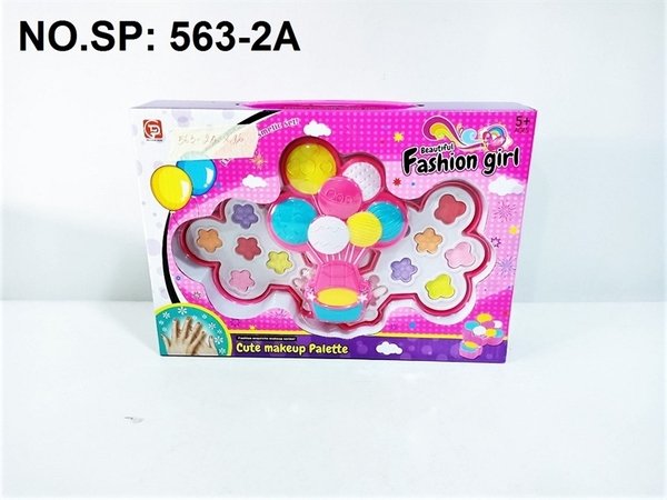 563-2A  HỘP PHẤN TRANG ĐIỂM BONG BÓNG 2 TẦNG FASHION GIRL 563-2A-2B-2C-2D