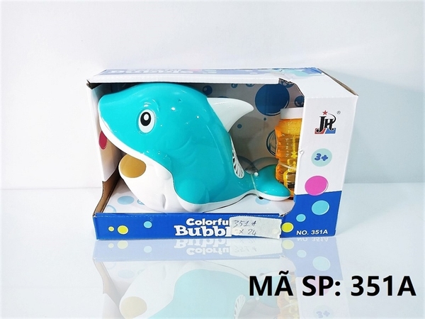 351A  HỘP XÀ BÔNG PIN CÁ HEO 1 BÌNH