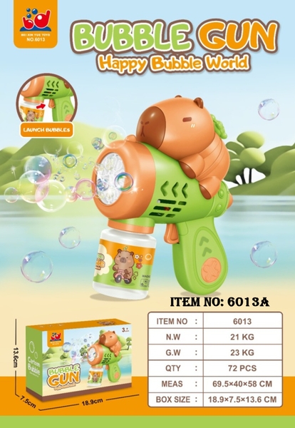 6013A  HỘP CÂY PHUN XÀ BÔNG PIN CHUỘT LANG NƯỚC