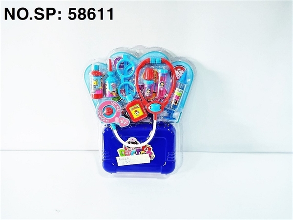 58611  VỈ ÉP BÁC SĨ TAI NGHE, VALI, MẮT KIẾNG, ỐNG TIÊM   58610 58612 58613 58614 58615