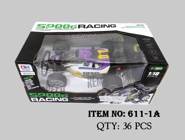 611-1A  HỘP XE ĐUA ĐIỀU KHIỂN 7 ĐỘNG TÁC, PHUN KHÓI, CÓ SẠC