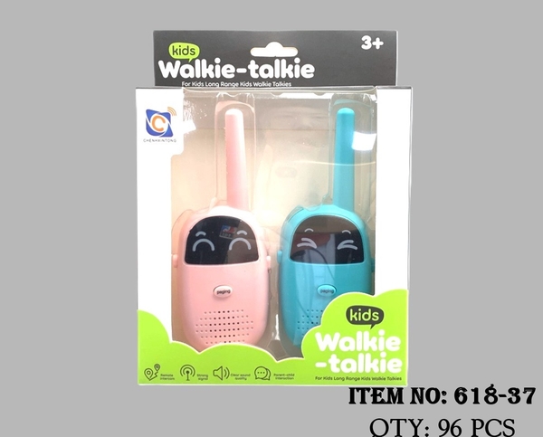 618-37  HỘP BỘ ĐÀM PIN MẶT CƯỜI + DÂY ĐEO