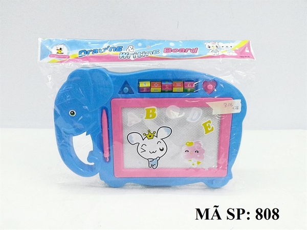 808  TÚI BẢNG XÓA VOI + VIẾT, BÀN TÍNH, 2C ĐÓNG DẤU (OPP)