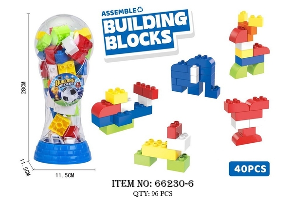 66230-6  HỘP CÚP LOGO RÁP 40 MIẾNG