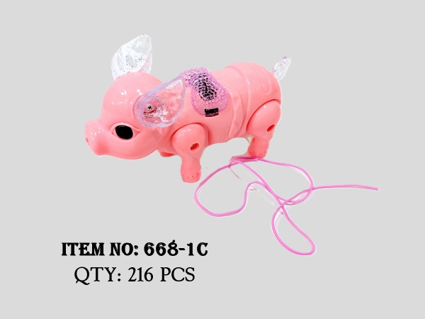 668-1C  TÚI HEO PIN + DÂY DẮT