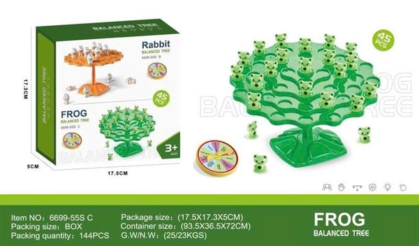 6699-55SC  HỘP CÂN THĂNG BẰNG ẾCH TOÁN HỌC