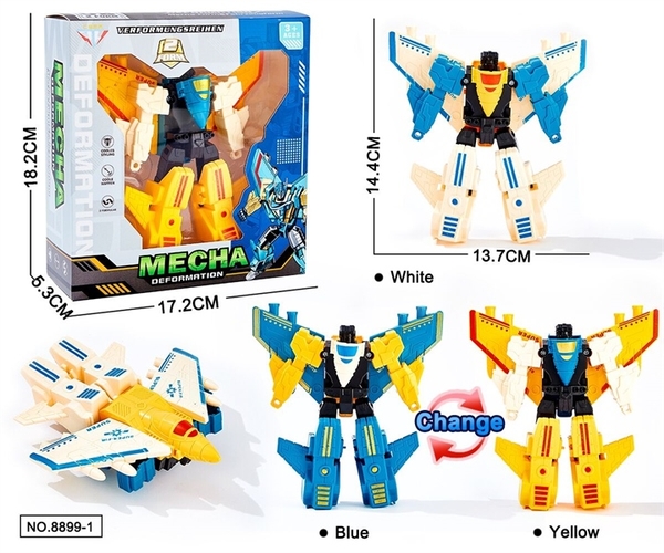 8899-1  HỘP RÁP ROBO BIẾN HÌNH MÁY BAY
