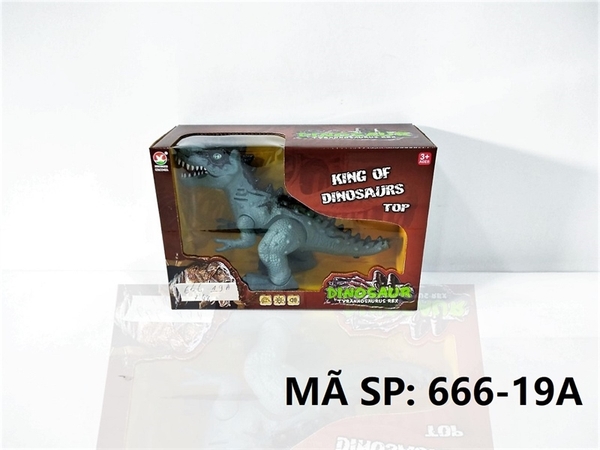 666-19A  HỘP KHỦNG LONG PIN BẠO CHÚA