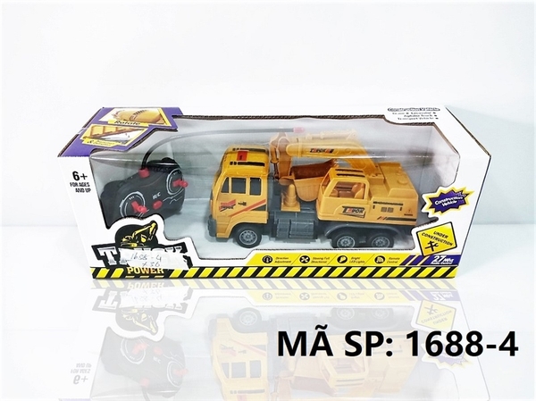 1688-4  HỘP XE CÔNG TRÌNH CÀO ĐIỀU KHIỂN 7 ĐỘNG TÁC, CÓ SẠC   1688-