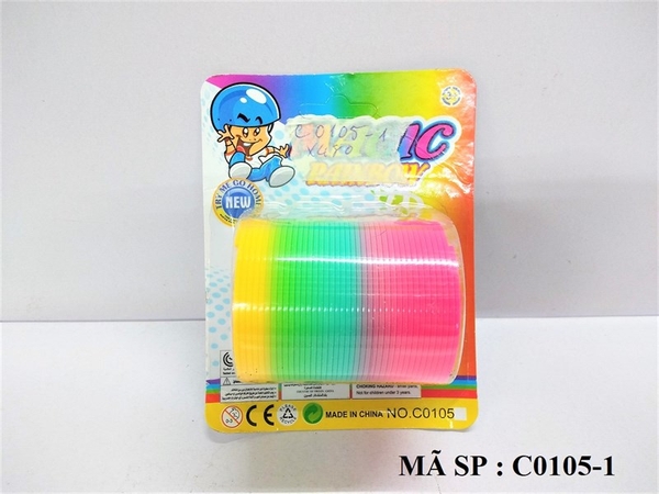 C0105-1  VỈ VÒNG MÀU 1C NHỎ   C0105