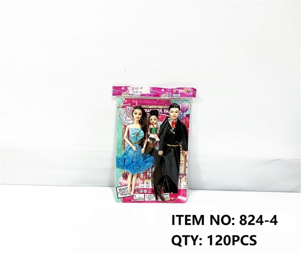 824-4  TÚI BABY GIA ĐÌNH 3C (1C GÁI KHỚP, NHÍ, TRAI) (OPP)