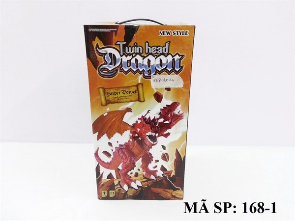 MC168-1 HỘP KHỦNG LONG PIN CÁNH, 2 ĐẦU