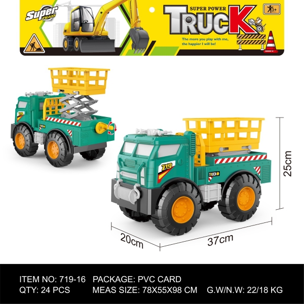 719-16  TÚI XE CÔNG TRÌNH TRỚN NÂNG