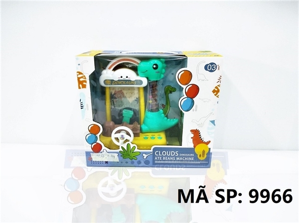 9966  HỘP MÁY BẮT BÓNG PIN VÔ LĂNG KHỦNG LONG   Clouds